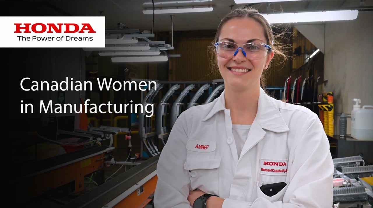 Honda of Canada Mfg. – Canadian Women in Manufacturing: Amber