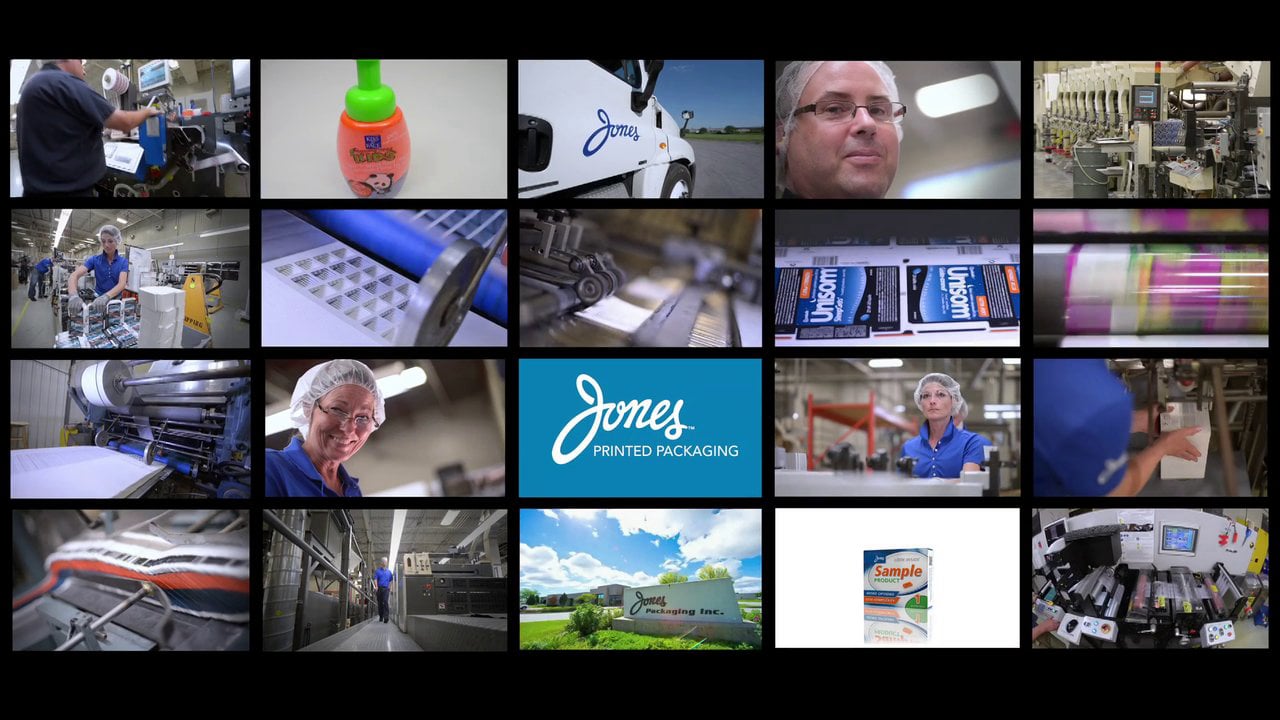 Jones Packaging: Printed Packaging Commercial